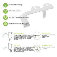 Non-Electric Dual Nozzle Bidet