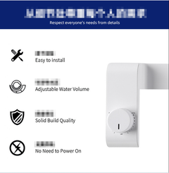 Non-Electric Dual Nozzle Bidet